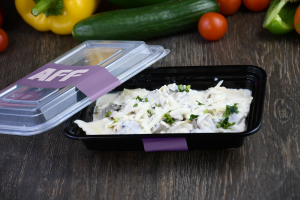 BEEF RAVIOLI, TARRAGON SAUCE