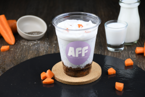 CHIA SEED PUDDING CARROT CAKE