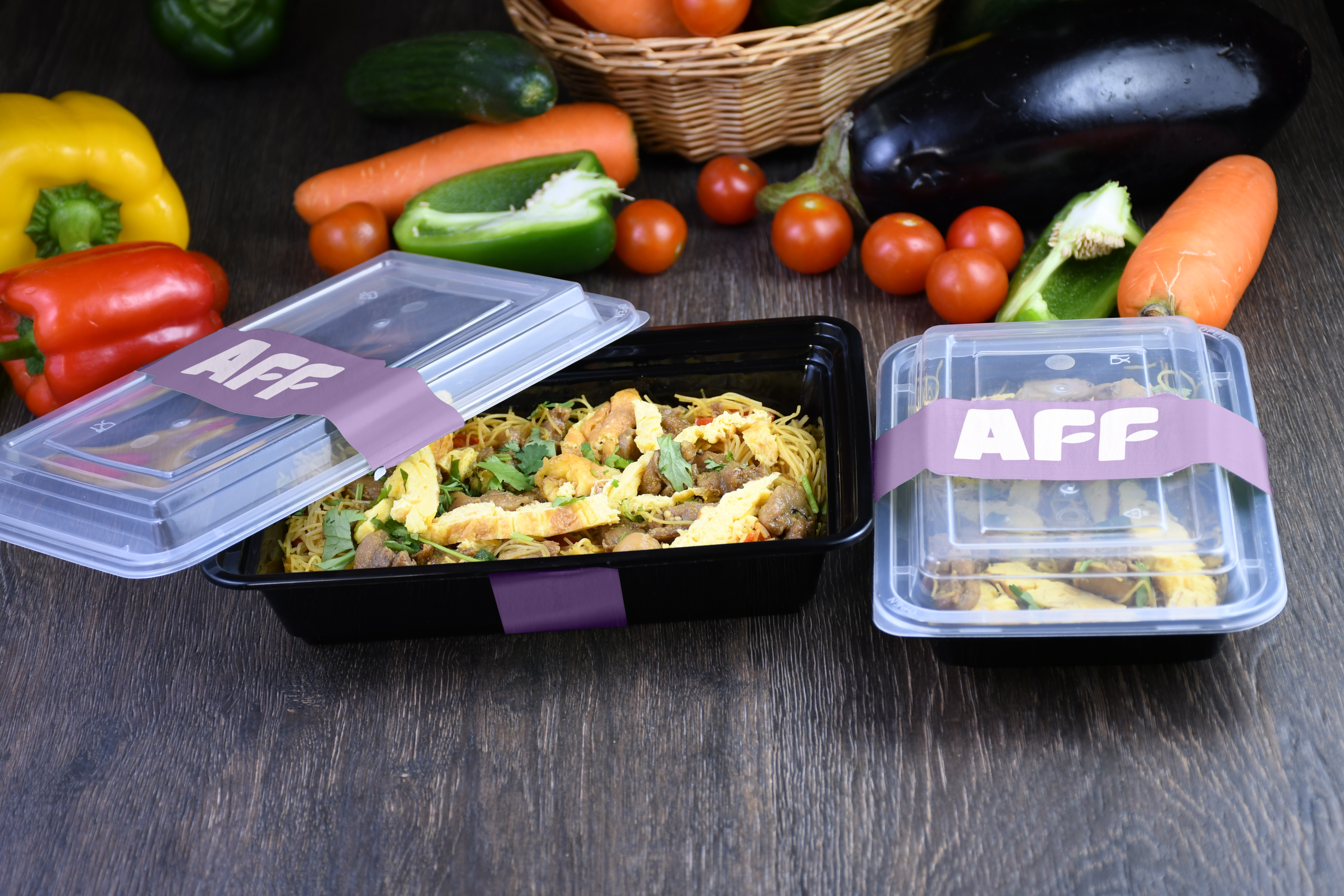 CHICKEN SINGAPOREAN NOODLES