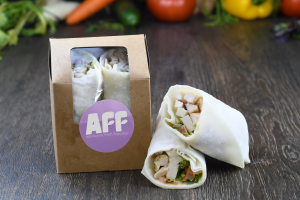 GLUTEN FREE CHICKEN CAESAR WRAP