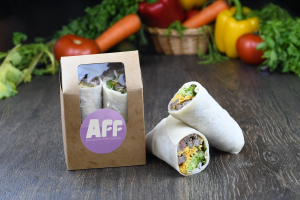 GLUTEN FREE PHILLY CHEESE STEAK WRAP