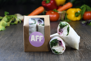 GLUTEN FREE VEGAN TOFU & KALE WRAP