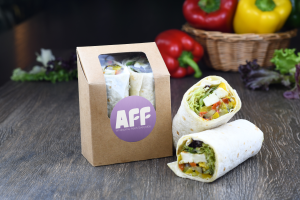 Mediterranean Grilled Vegetable Wrap