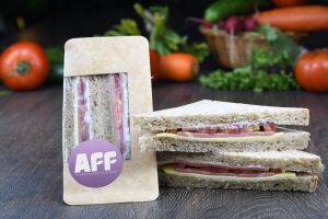 TURKEY HAM, CHEESE & TOMATO SANDWICH