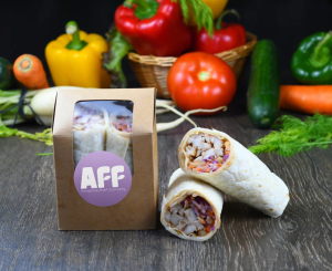 PULLED BBQ CHICKEN WRAP